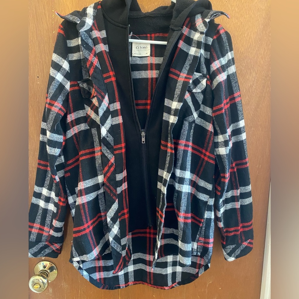 ci sono flannel hoodie